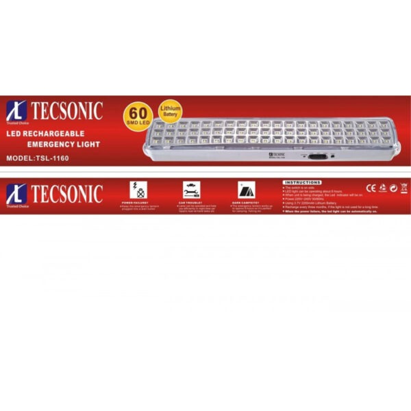 Tecsonic Rechargeable LED Light
