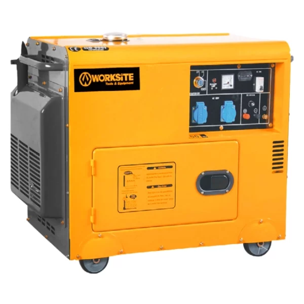 WORKSITE DIESEL GENERATOR - 5000W